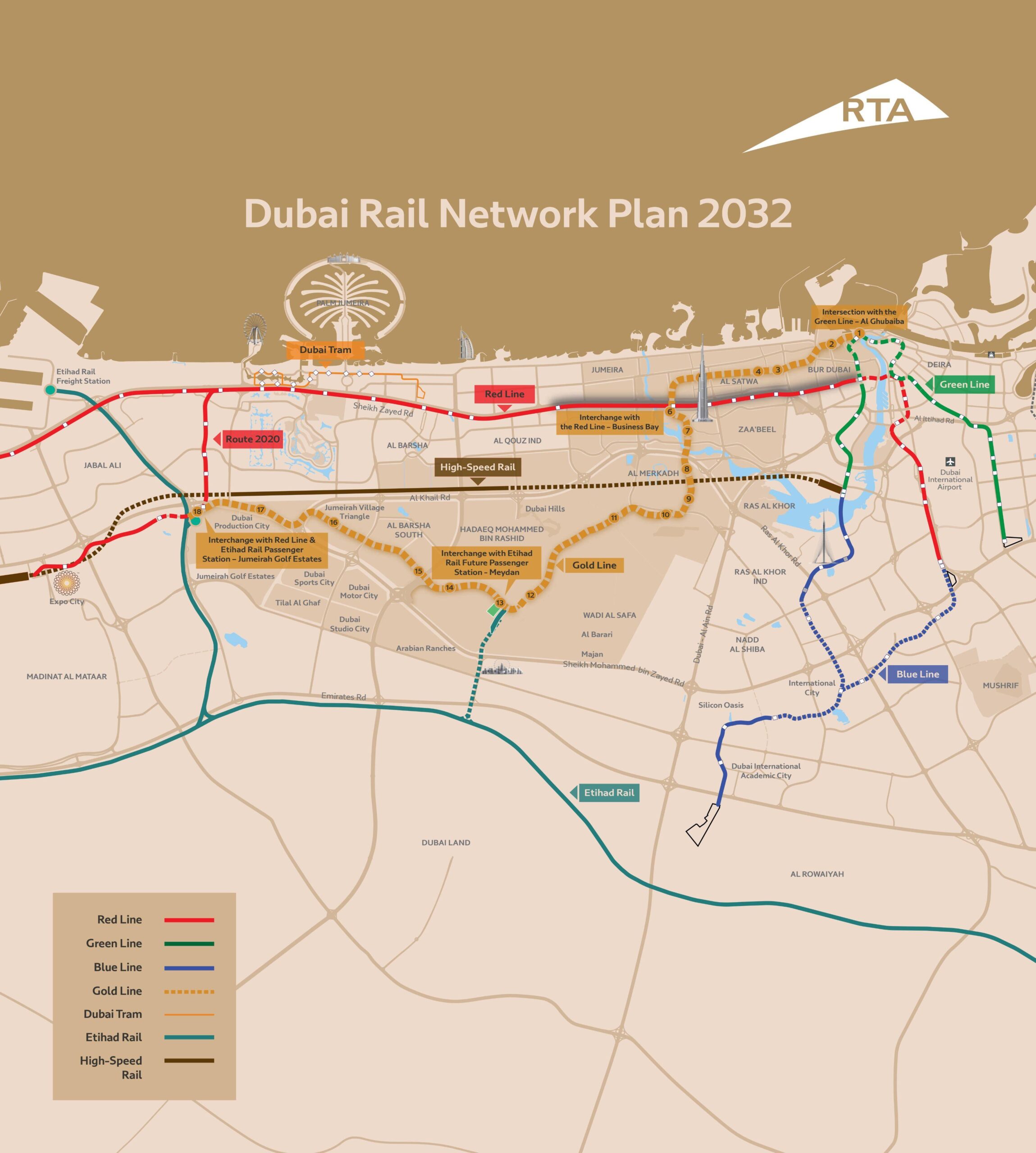 Metro-Golden-Line-map