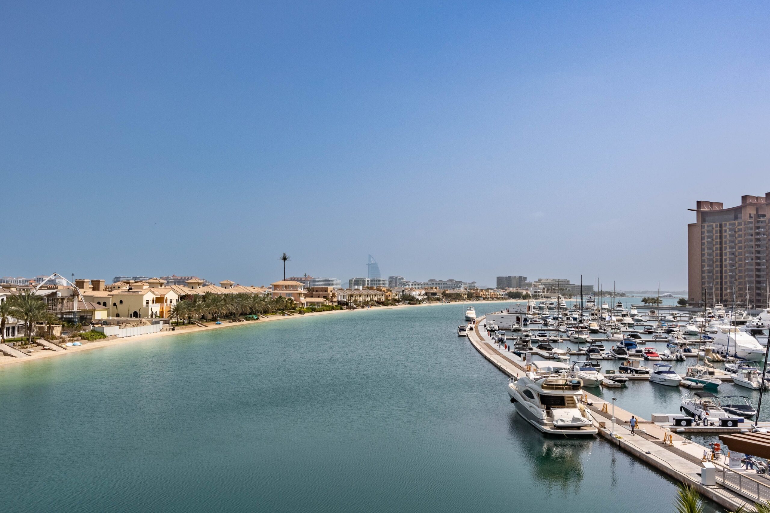 canal facing villa in uae