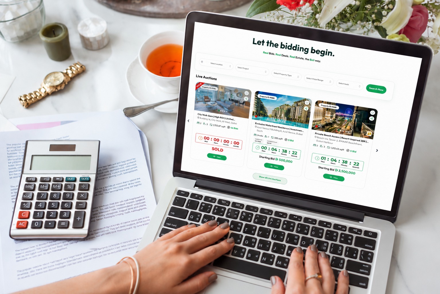 Online Dubai Property Auction Requirements for First-Time Buyers