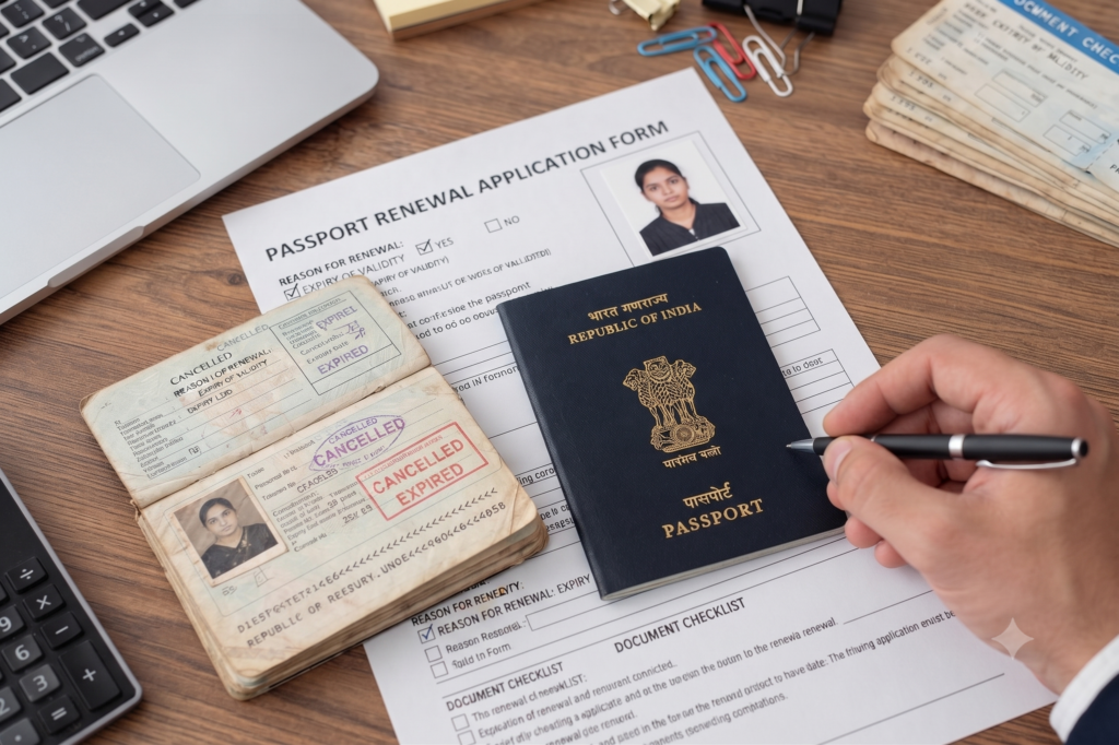 indian passport renewal in dubai