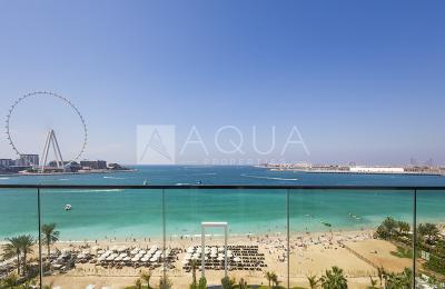 Luxury Beachfront Unit | Ain Dubai Views